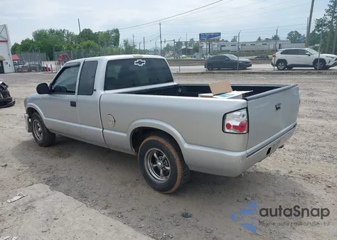 1997 Chevrolet S-10 Ls Fleetside из США, поврежденный, VIN 1GCCS19X6VK187219